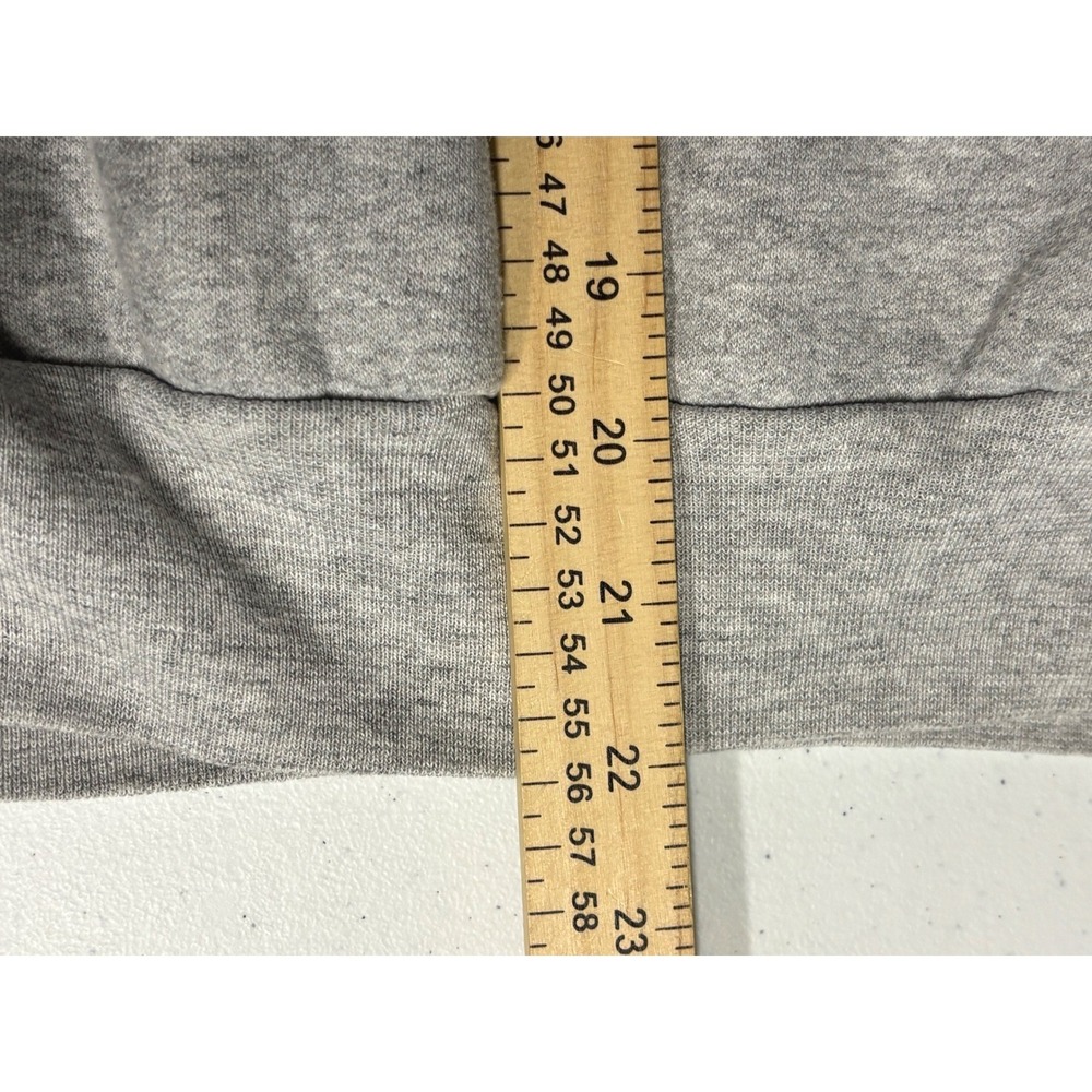 Disney Store Hoodie Adult Small Gray Mickey Mouse American Flag Graphic Pullover - Picture 7 of 11